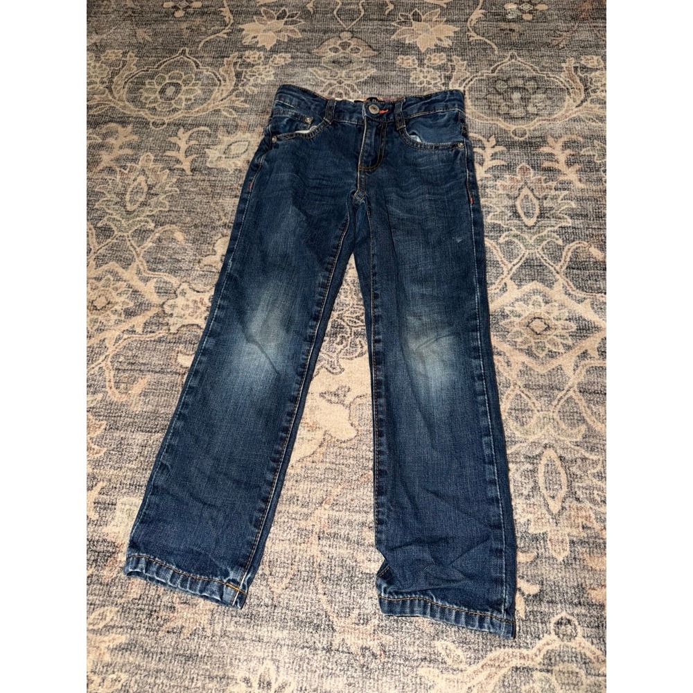Girls Mini Boden Jeans Straight Leg